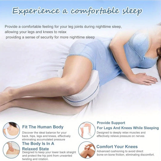 Ergonomic Knee Pillow – Sleep Pain-Free Tonight