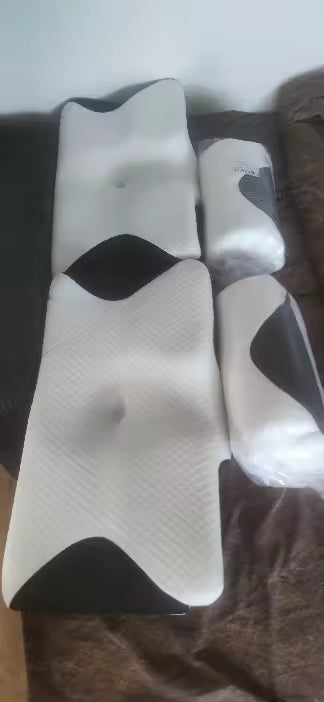 Ergonomic Neck Relief Pillow – Memory Foam Cervical Support